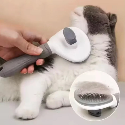 Brosse Anti-Poils Magique - Fini les poils partout dans la maison 🐾✨
