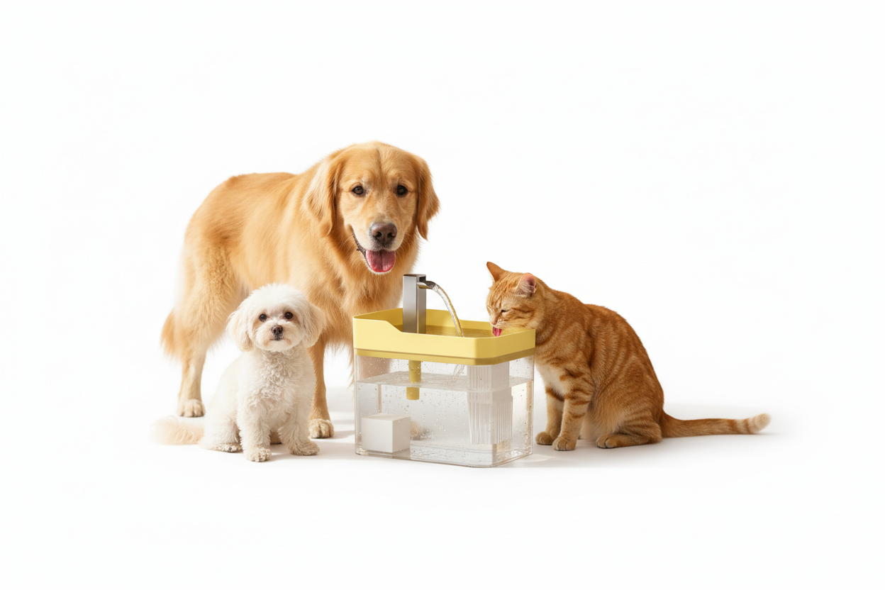 Fontaine pour animaux sans texte
